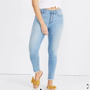 Madewell Light Blue Ankle & Cropped Jeans